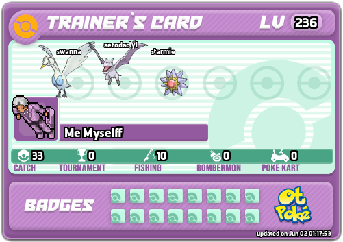 Me Myselff Card otPokemon.com