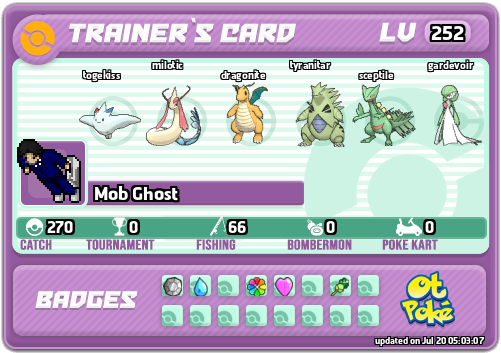 Mob Ghost Card otPokemon.com