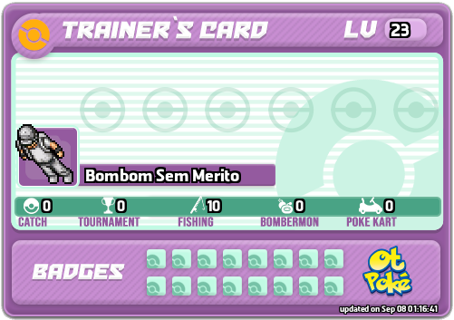 Bombom Sem Merito Card otPokemon.com