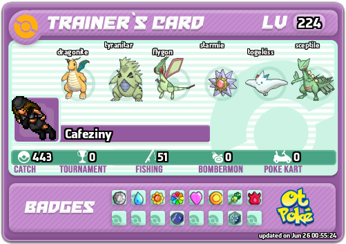 Cafeziny Card otPokemon.com