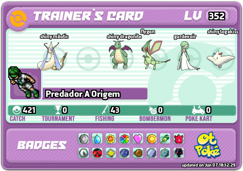 Predador A Origem Card otPokemon.com