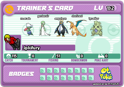 Jpkifury Card otPokemon.com