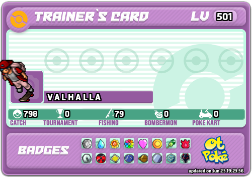 V A L H A L L A Card otPokemon.com