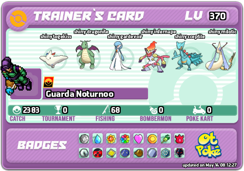 Guarda Noturnoo Card otPokemon.com