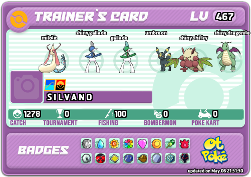 S I L V A N O Card otPokemon.com