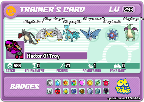 Hector Of Troy Card otPokemon.com
