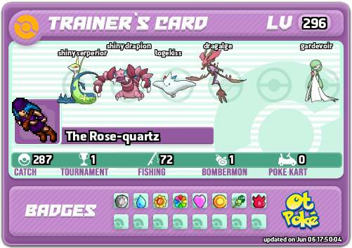 The Rose-quartz Card otPokemon.com