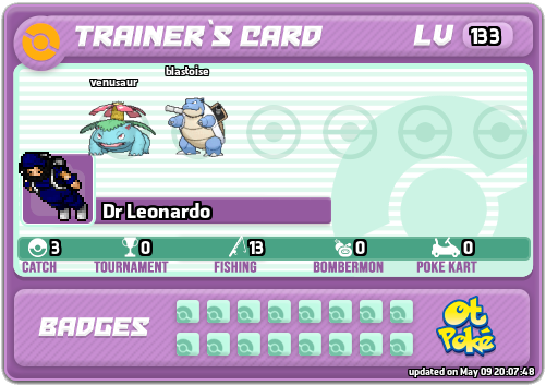 Dr Leonardo Card otPokemon.com