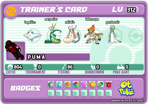 P U M A Card otPokemon.com