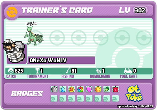 ONeXo WoN IV Card otPokemon.com