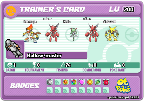 Hallow-master Card otPokemon.com