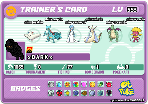 x D A R K x Card otPokemon.com