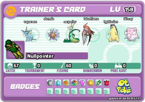 Nullpointer Card otPokemon.com