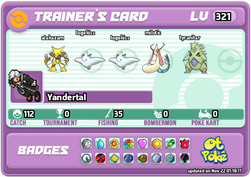 Yandertal Card otPokemon.com