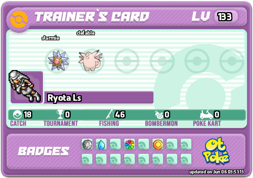 Ryota Ls Card otPokemon.com
