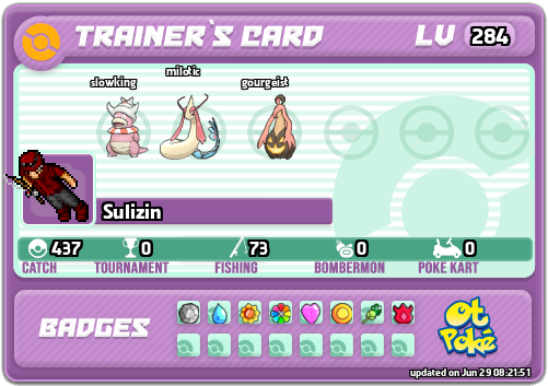 Sulizin Card otPokemon.com