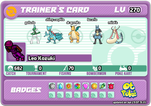 Leo Kozuki Card otPokemon.com