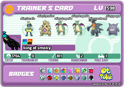 king of smoky Card otPokemon.com