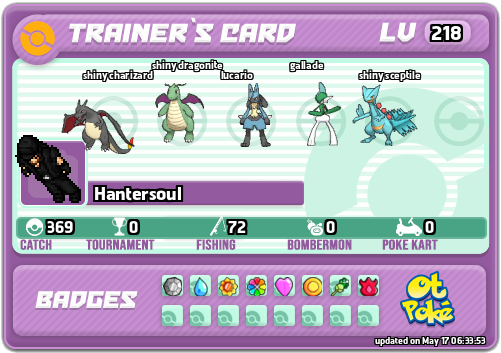 Hantersoul Card otPokemon.com