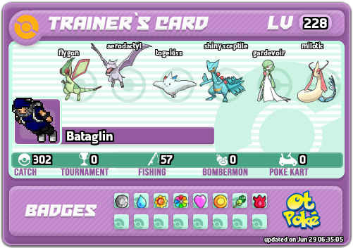 Bataglin Card otPokemon.com