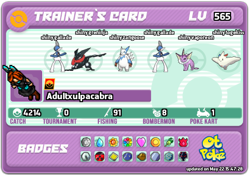 Adultxulpacabra Card otPokemon.com