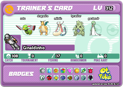 Ginaldinho Card otPokemon.com