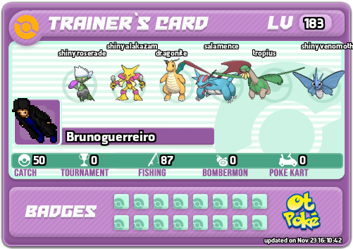 Brunoguerreiro Card otPokemon.com