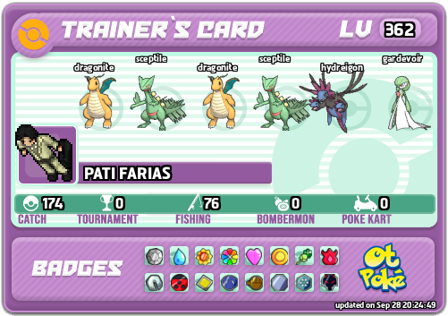 PATI FARIAS Card otPokemon.com