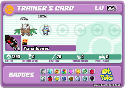 Ysmailovees Card otPokemon.com