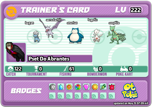 Pset Do Abrantes Card otPokemon.com
