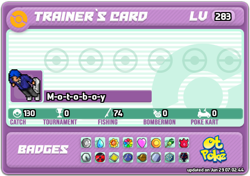 M-o-t-o-b-o-y Card otPokemon.com