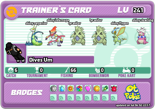 Dives Um Card otPokemon.com