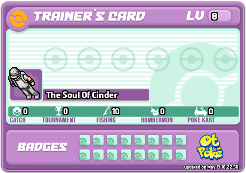 The Soul Of Cinder Card otPokemon.com