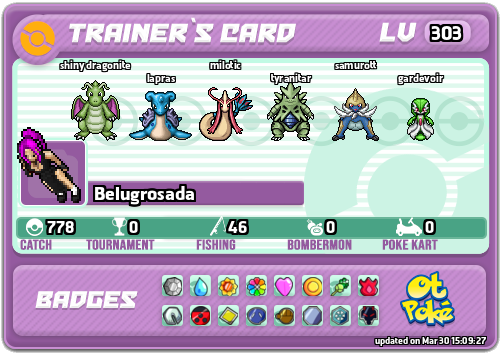 Belugrosada Card otPokemon.com
