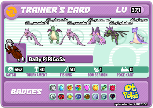 BaBy PiRiGoSa Card otPokemon.com