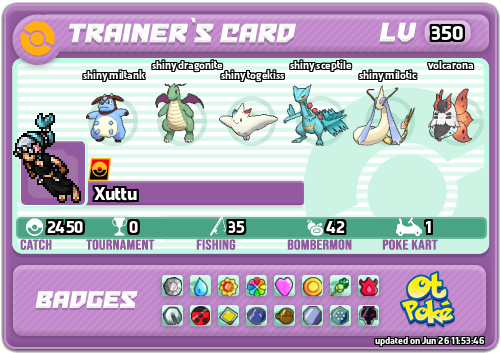 Xuttu Card otPokemon.com