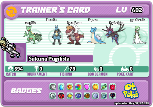 Sukuna Pugilista Card otPokemon.com