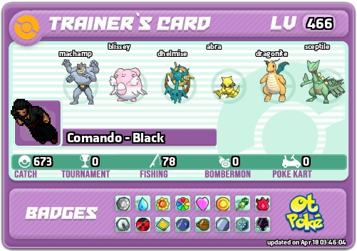 Comando - Black Card otPokemon.com