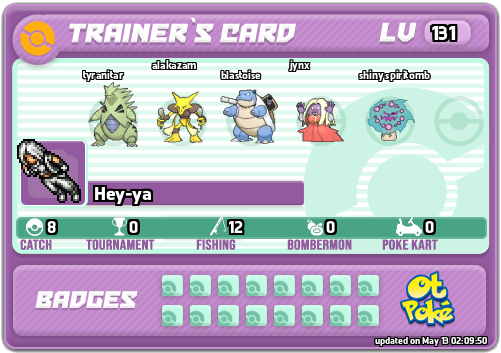 Hey-ya Card otPokemon.com