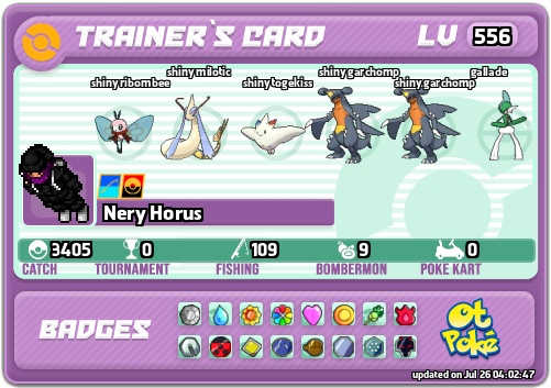 Nery Horus Card otPokemon.com