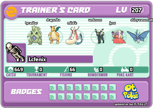 Lcfenix Card otPokemon.com