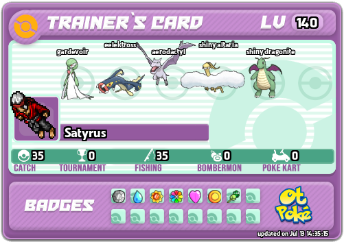Satyrus Card otPokemon.com