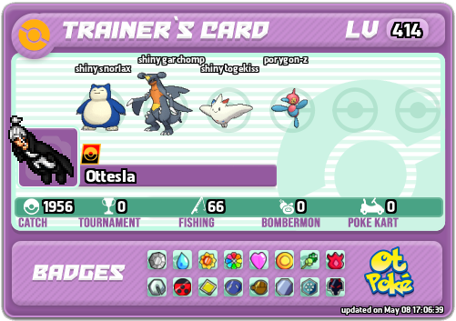 Ottesla Card otPokemon.com