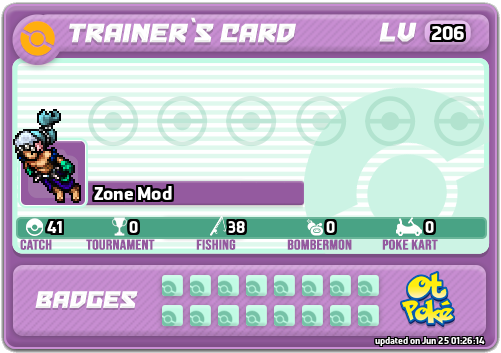 Zone Mod Card otPokemon.com