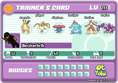 Becikerbrlb Card otPokemon.com