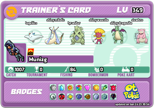 Munizg Card otPokemon.com