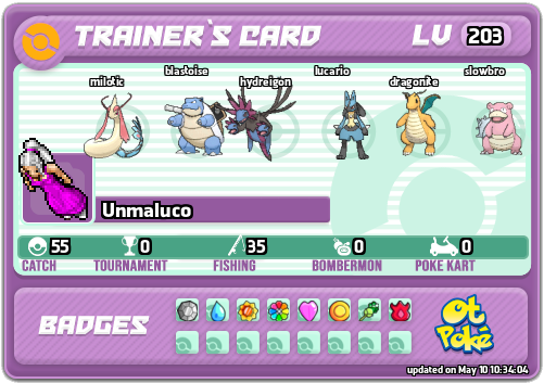 Unmaluco Card otPokemon.com