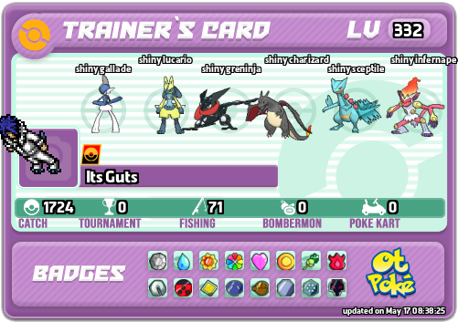Its Guts Card otPokemon.com