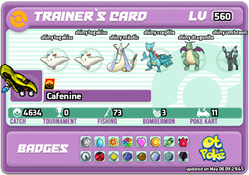 Cafenine Card otPokemon.com