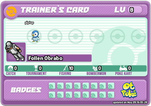 Follen Obrabo Card otPokemon.com